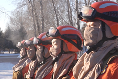 Jalidi kwenye kope zao: Kulinda usalama katika 'mji wa baridi zaidi' wa China