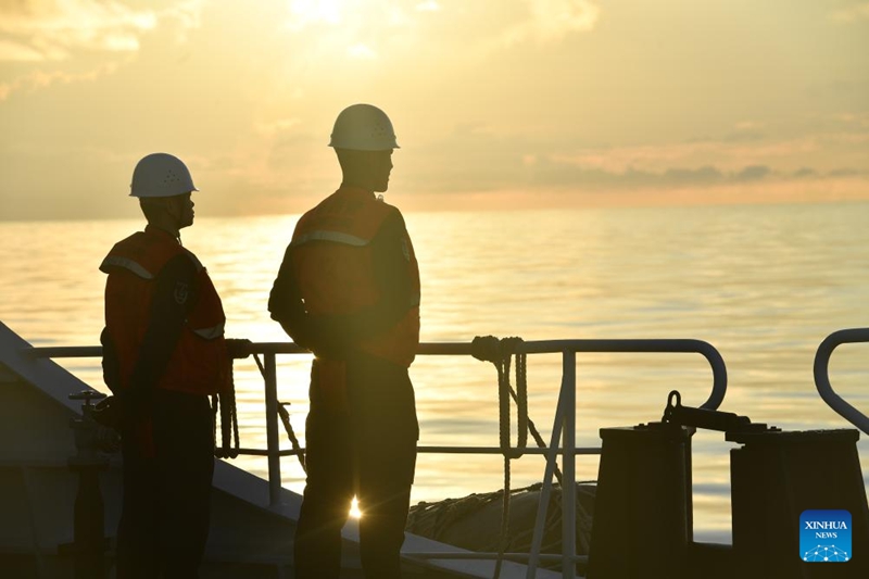 Meli ya Sandu ya Walinzi wa Pwani ya China yafanya doria kwenye Bahari ya Kusini mwa China