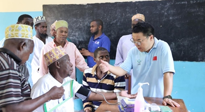 Wataalamu wa afya wa China watoa elimu ya maji salama Tanzania Zanzibar